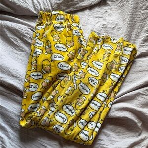 Simpsons Print Pajamas